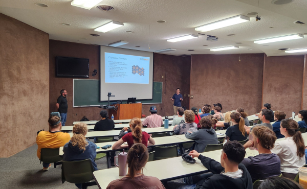 Presentation to students